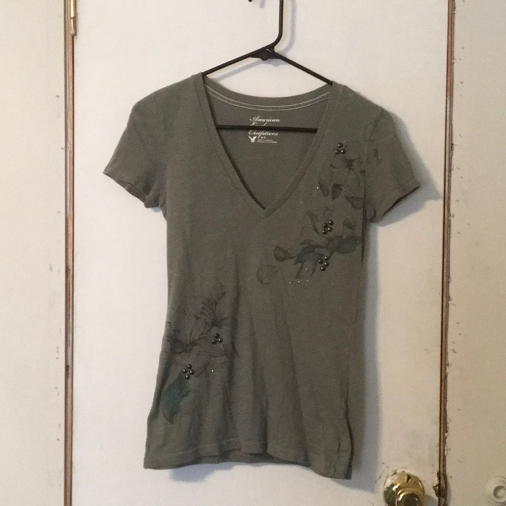 COPY - American Eagle Floral Tee